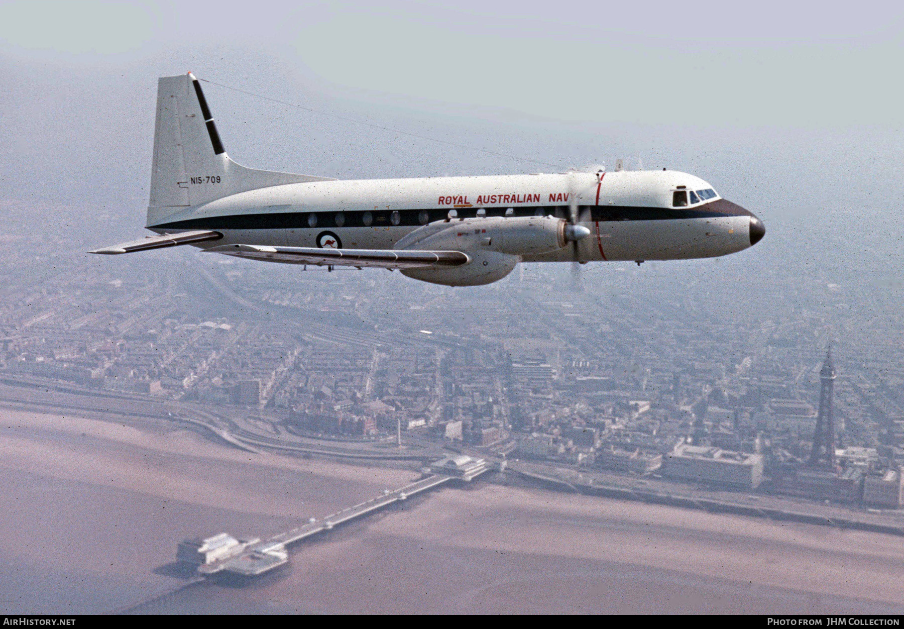 Aircraft Photo of N15-709 | Hawker Siddeley HS-748 Srs2/228 | Australia - Navy | AirHistory.net #466345