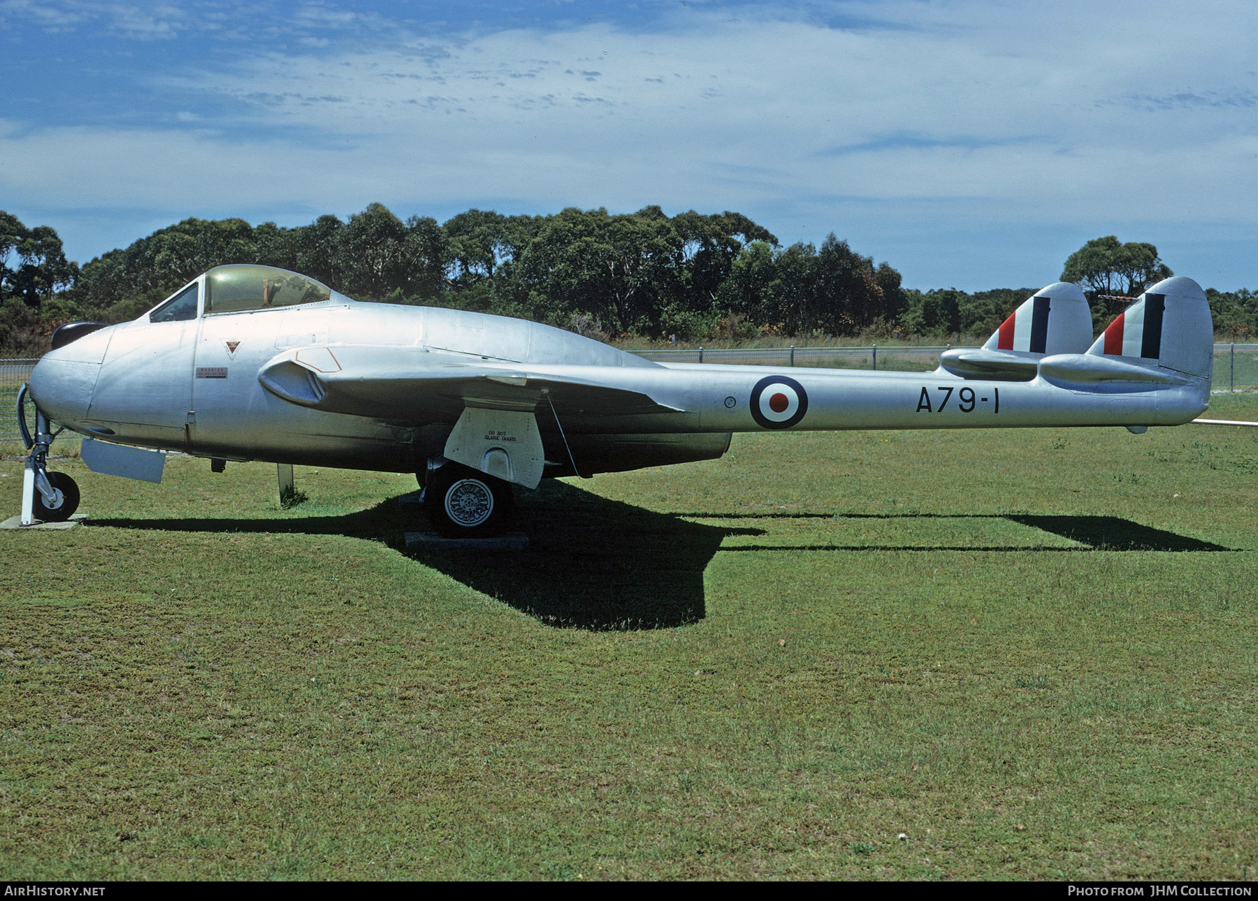 Aircraft Photo of A79-1 | De Havilland D.H. 100 Vampire F1 | Australia - Air Force | AirHistory.net #466352