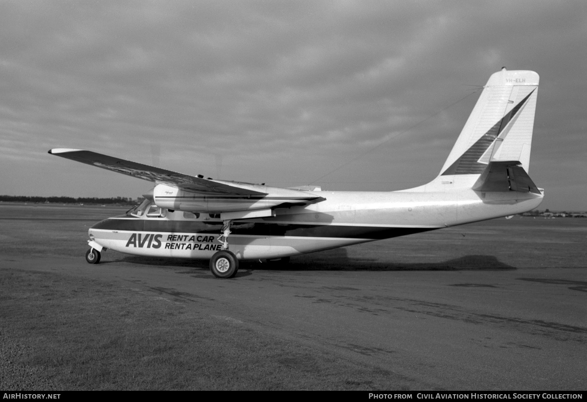 Aircraft Photo of VH-ELH | Aero Commander 680F Commander | Avis Rent-a-Plane | AirHistory.net #466366