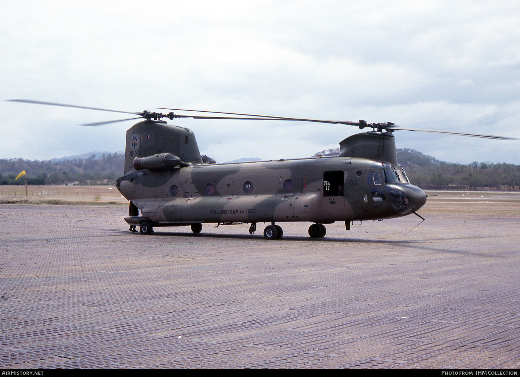 Aircraft Photo of A15-002 | Boeing Vertol CH-47C Chinook | Australia - Air Force | AirHistory.net #466375