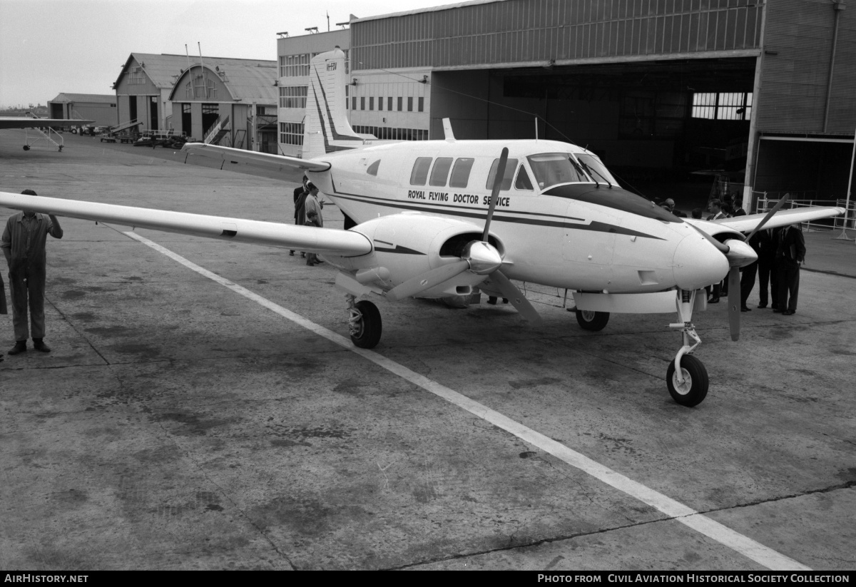 Aircraft Photo of VH-FDV | Beech 65 Queen Air | Royal Flying Doctor Service - RFDS | AirHistory.net #466380