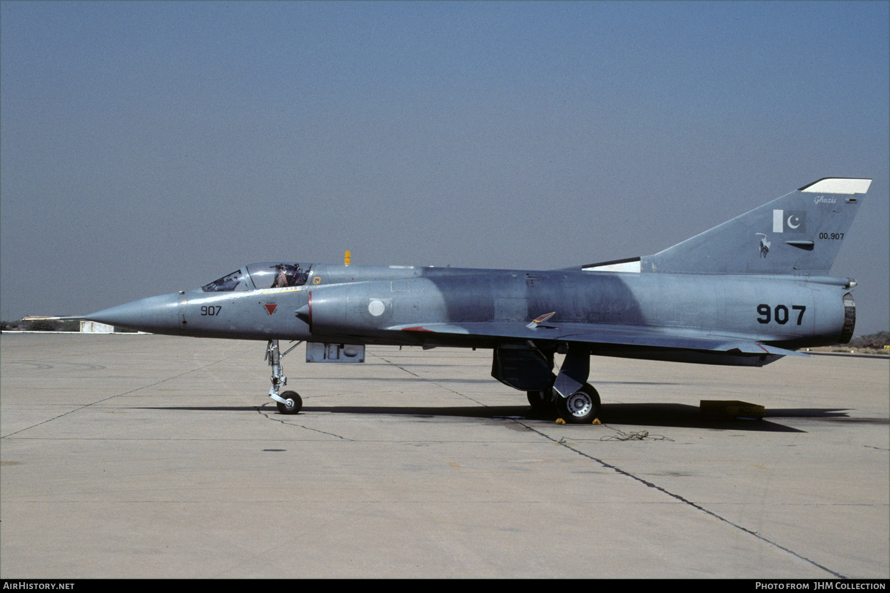 Aircraft Photo of 00-907 | Dassault Mirage IIIEL | Pakistan - Air Force | AirHistory.net #466382