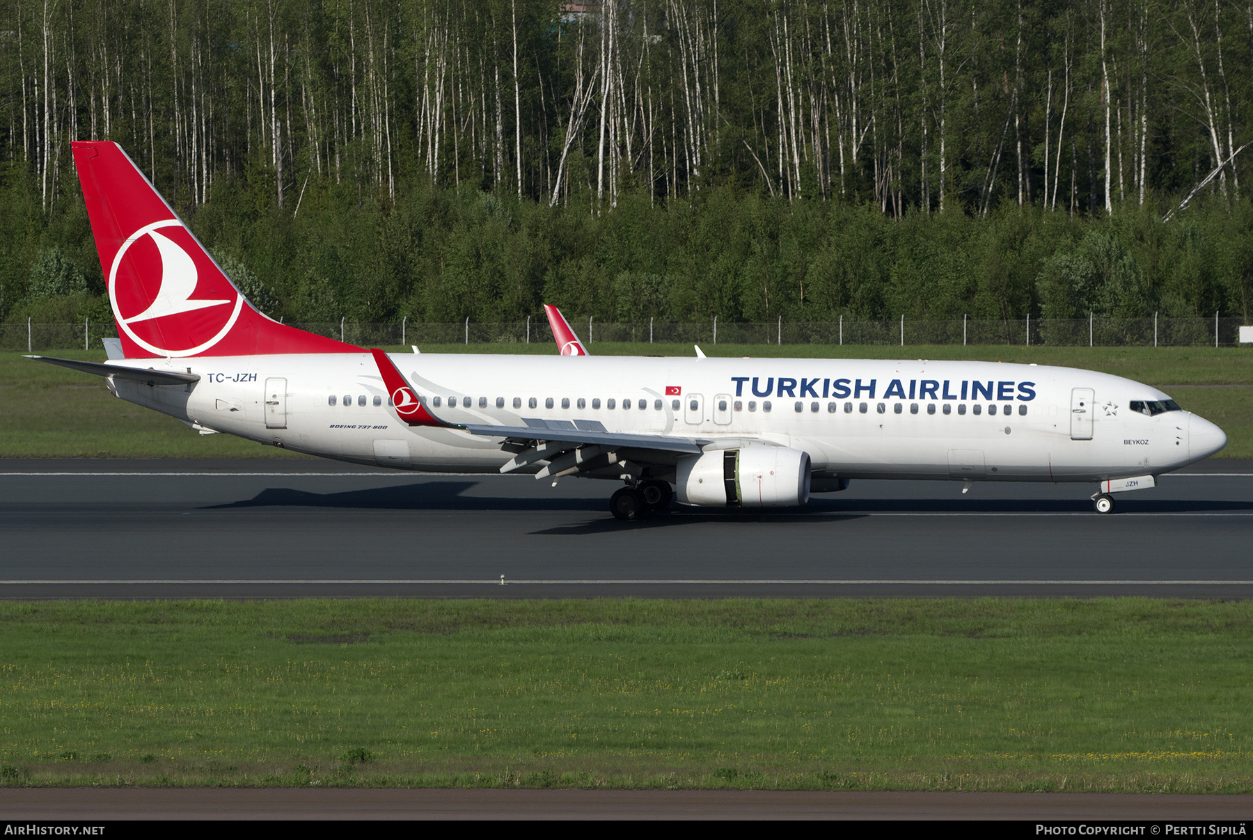 Aircraft Photo of TC-JZH | Boeing 737-800 | Turkish Airlines | AirHistory.net #466391
