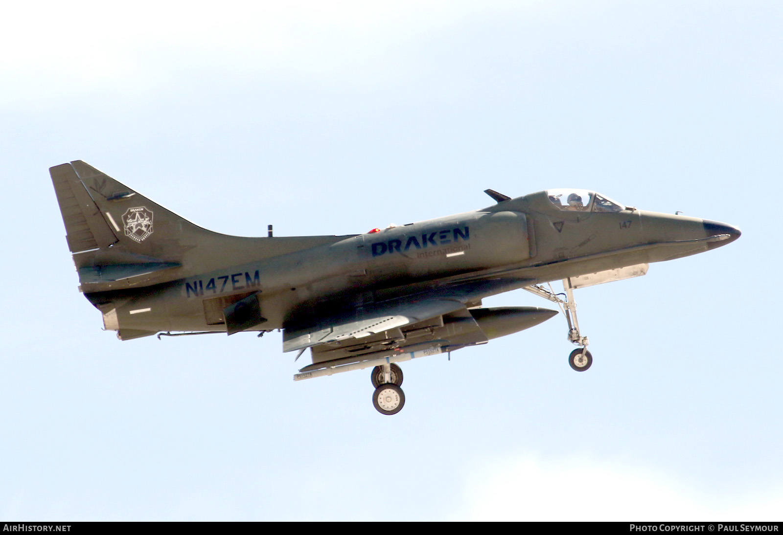 Aircraft Photo of N147EM | Douglas A-4K Skyhawk | Draken International | AirHistory.net #466428