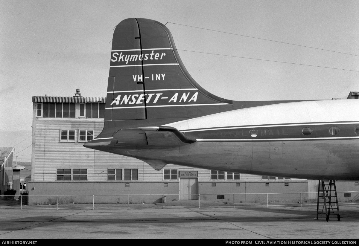 Aircraft Photo of VH-INY | Douglas DC-4-1009 | Ansett - ANA | AirHistory.net #466430