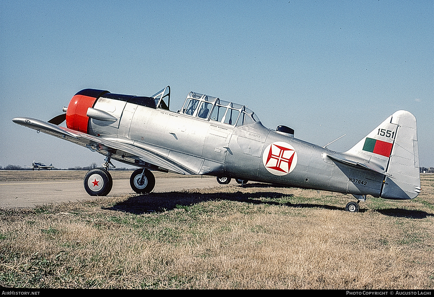 Aircraft Photo of N37642 / 1551 | North American AT-6C Harvard IIA | Portugal - Air Force | AirHistory.net #466431