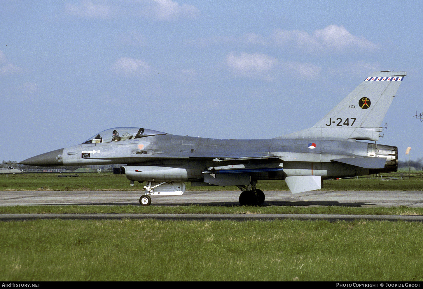 Aircraft Photo of J-247 | General Dynamics F-16A Fighting Falcon | Netherlands - Air Force | AirHistory.net #466433