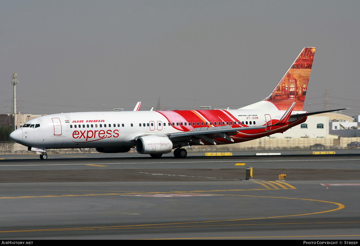 Aircraft Photo of VT-AXM | Boeing 737-8HG | Air India Express | AirHistory.net #466437