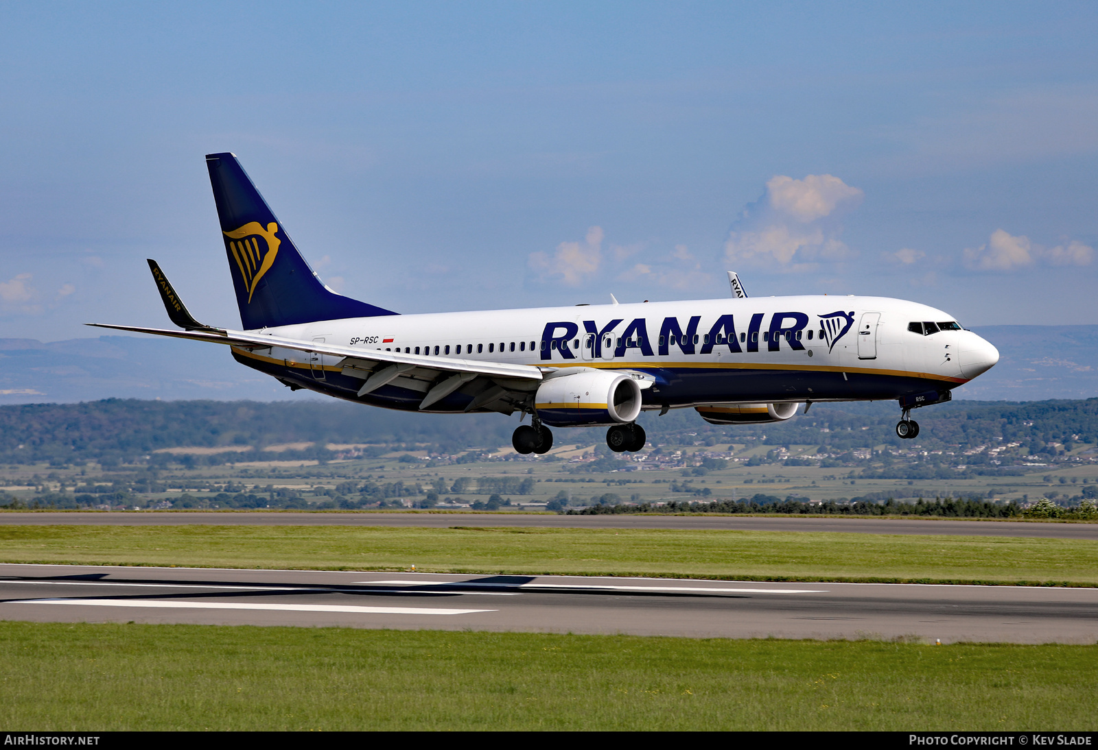 Aircraft Photo of SP-RSC | Boeing 737-800 | Ryanair | AirHistory.net #466444