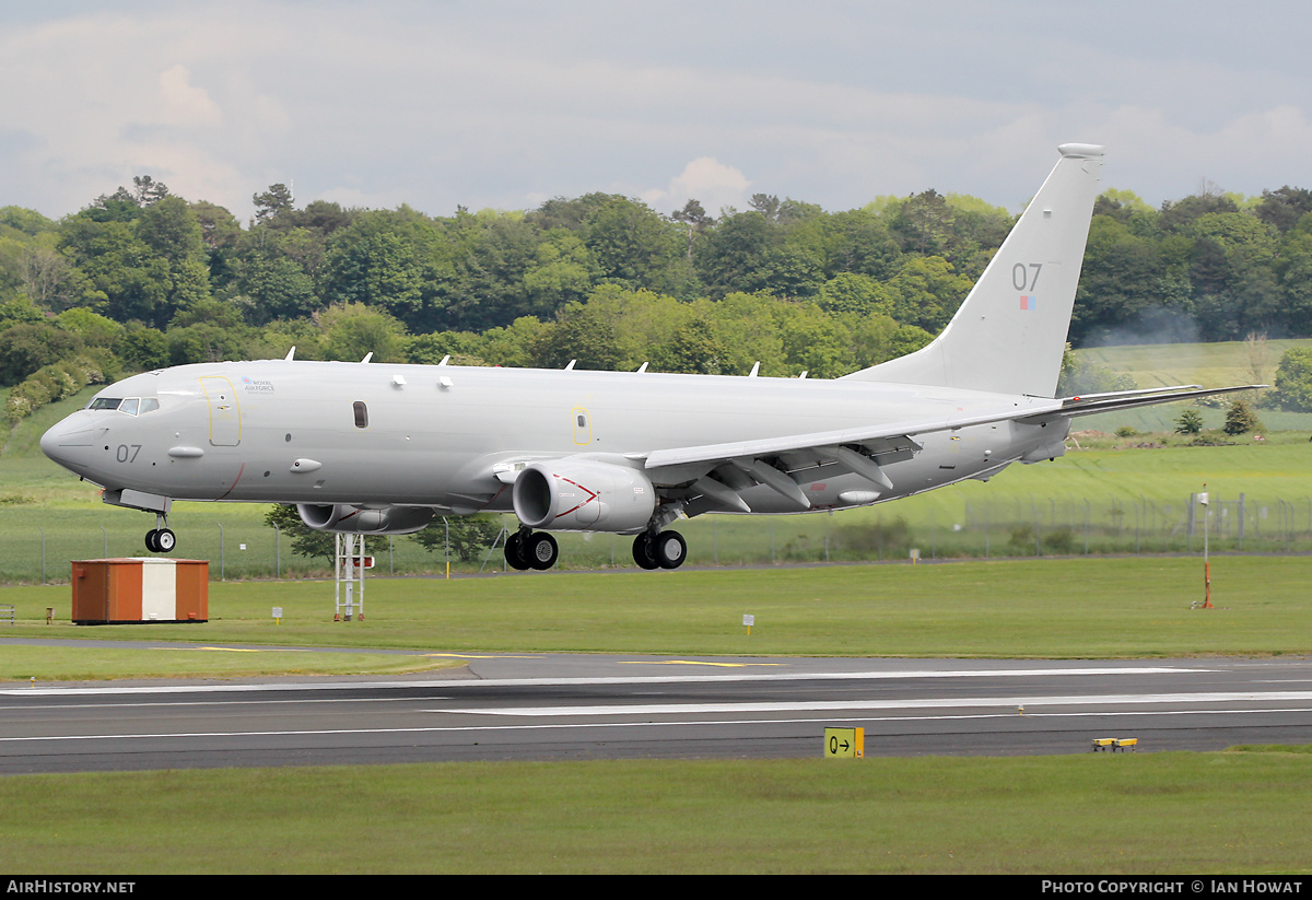 Aircraft Photo of ZP807 | Boeing P-8A Poseidon MRA1 | UK - Air Force | AirHistory.net #466448