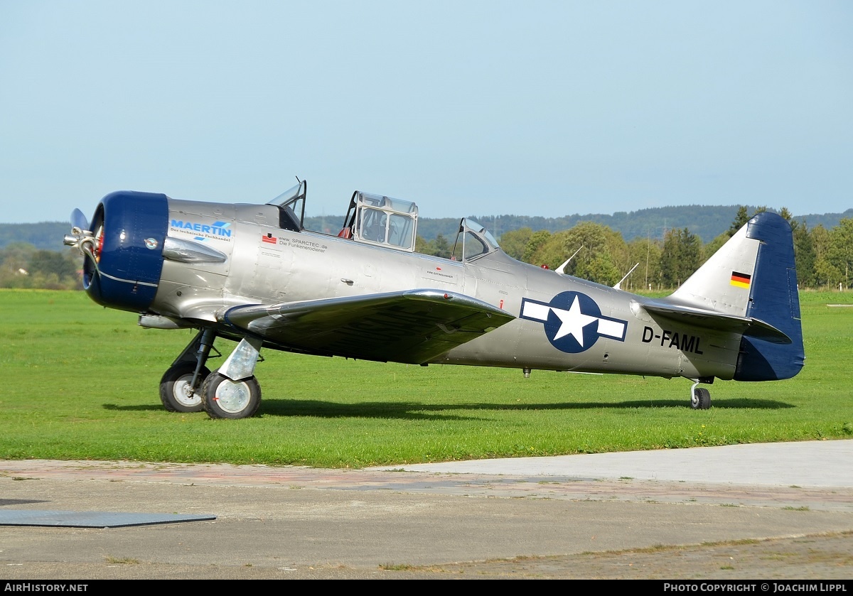 Aircraft Photo of D-FAML | North American AT-6D Harvard III | USA - Air Force | AirHistory.net #466476