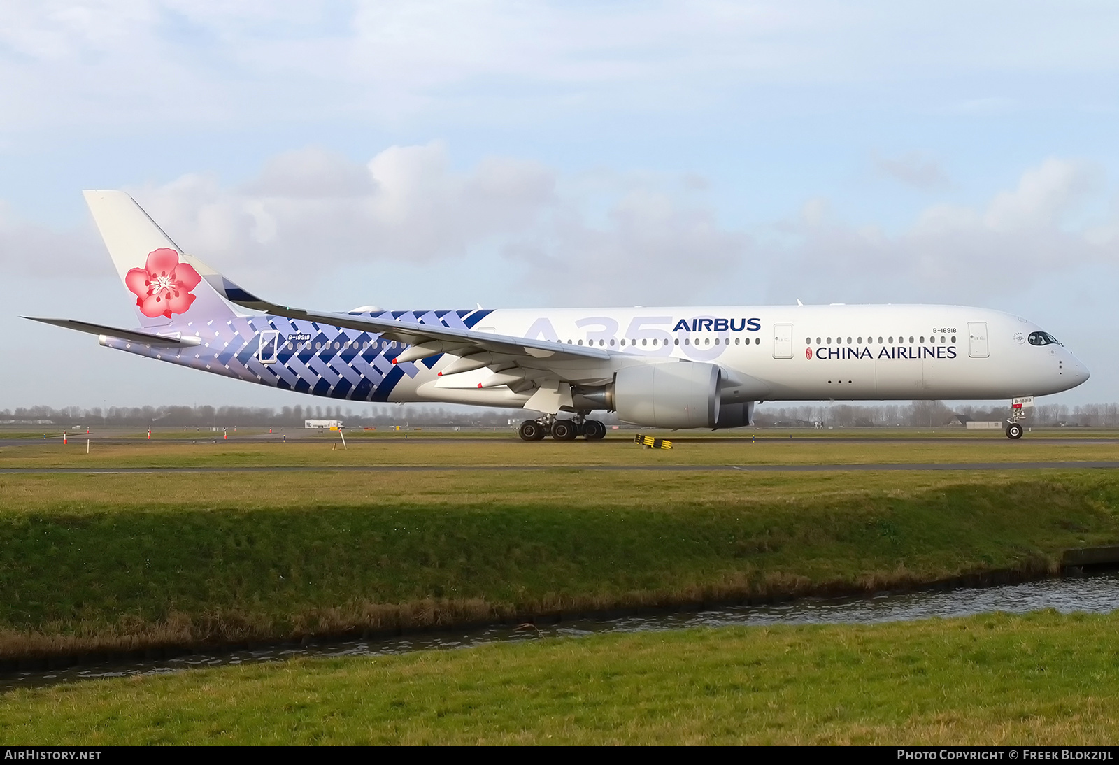 Aircraft Photo of B-18918 | Airbus A350-941 | China Airlines | AirHistory.net #466503