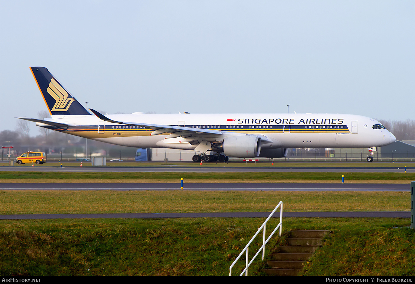 Aircraft Photo of 9V-SMS | Airbus A350-941 | Singapore Airlines | AirHistory.net #466505