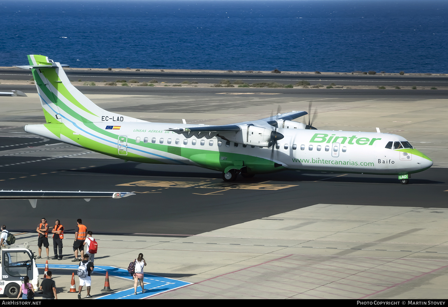 Aircraft Photo of EC-LAD | ATR ATR-72-500 (ATR-72-212A) | Binter Canarias | AirHistory.net #466506