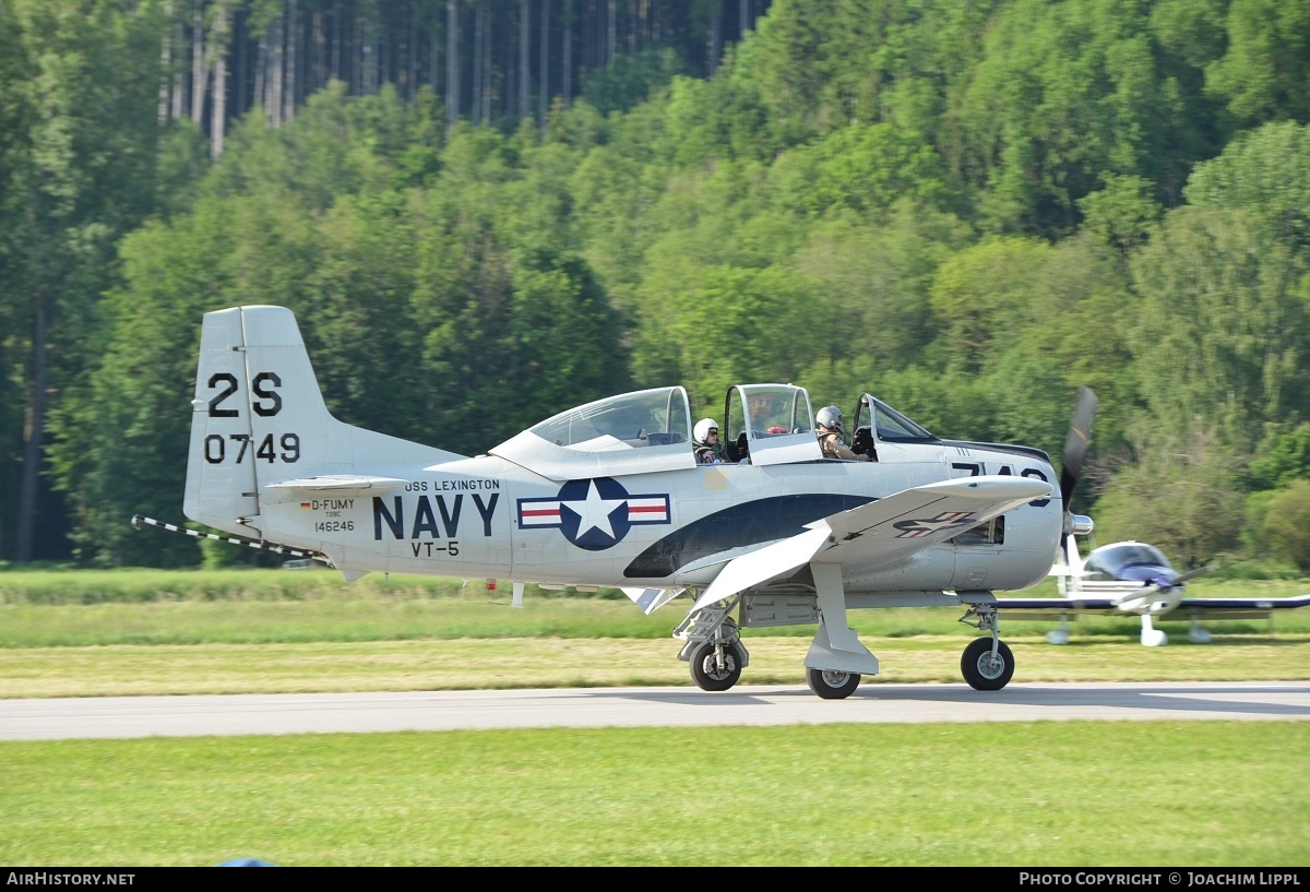 Aircraft Photo of D-FUMY / 146246 | North American T-28C Trojan | USA - Navy | AirHistory.net #466510