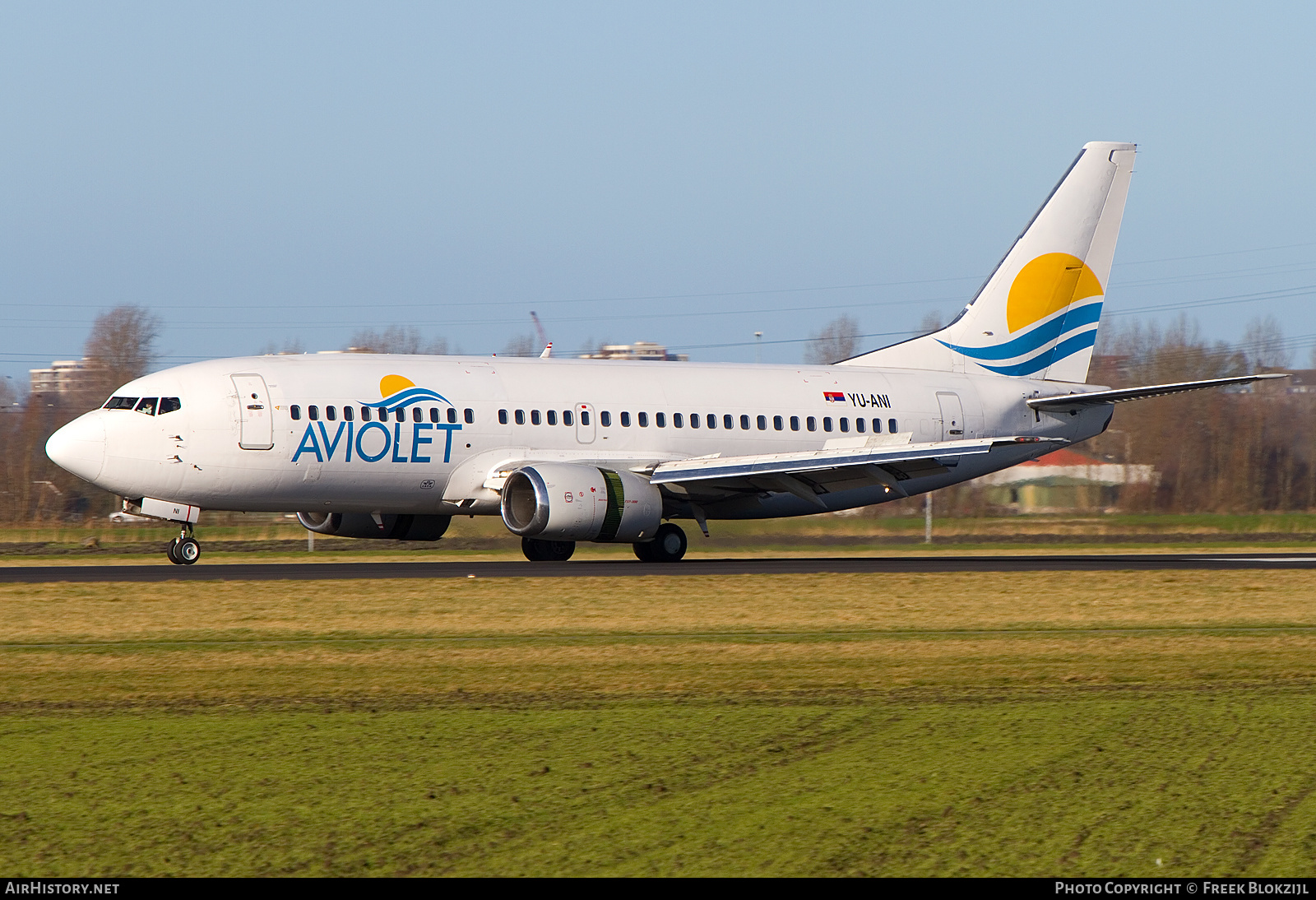 Aircraft Photo of YU-ANI | Boeing 737-3H9 | Aviolet | AirHistory.net #466516