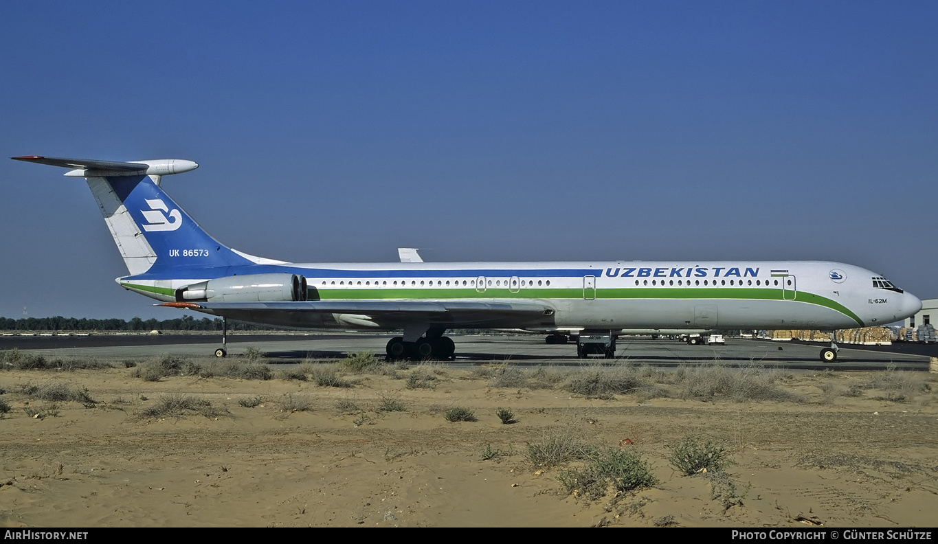 Aircraft Photo of UK-86573 | Ilyushin Il-62M | Uzbekistan Airways | AirHistory.net #466521