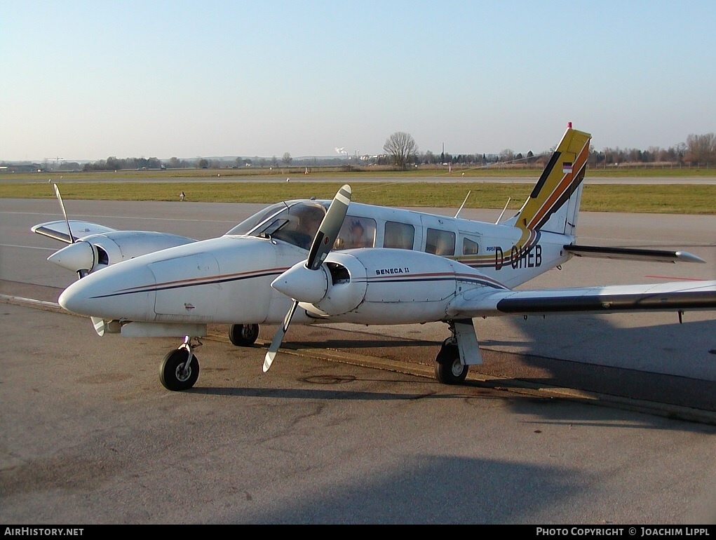 Aircraft Photo of D-GHEB | Piper PA-34-200T Seneca II | AirHistory.net #466531