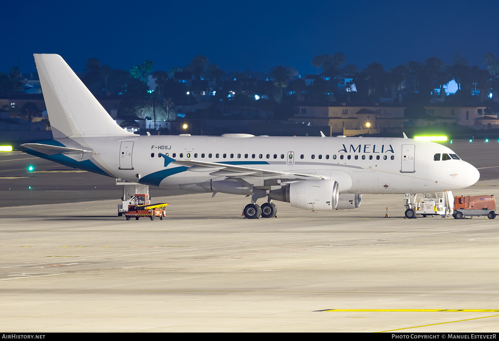 Aircraft Photo of F-HDSJ | Airbus A319-112 | Amelia | AirHistory.net #466547