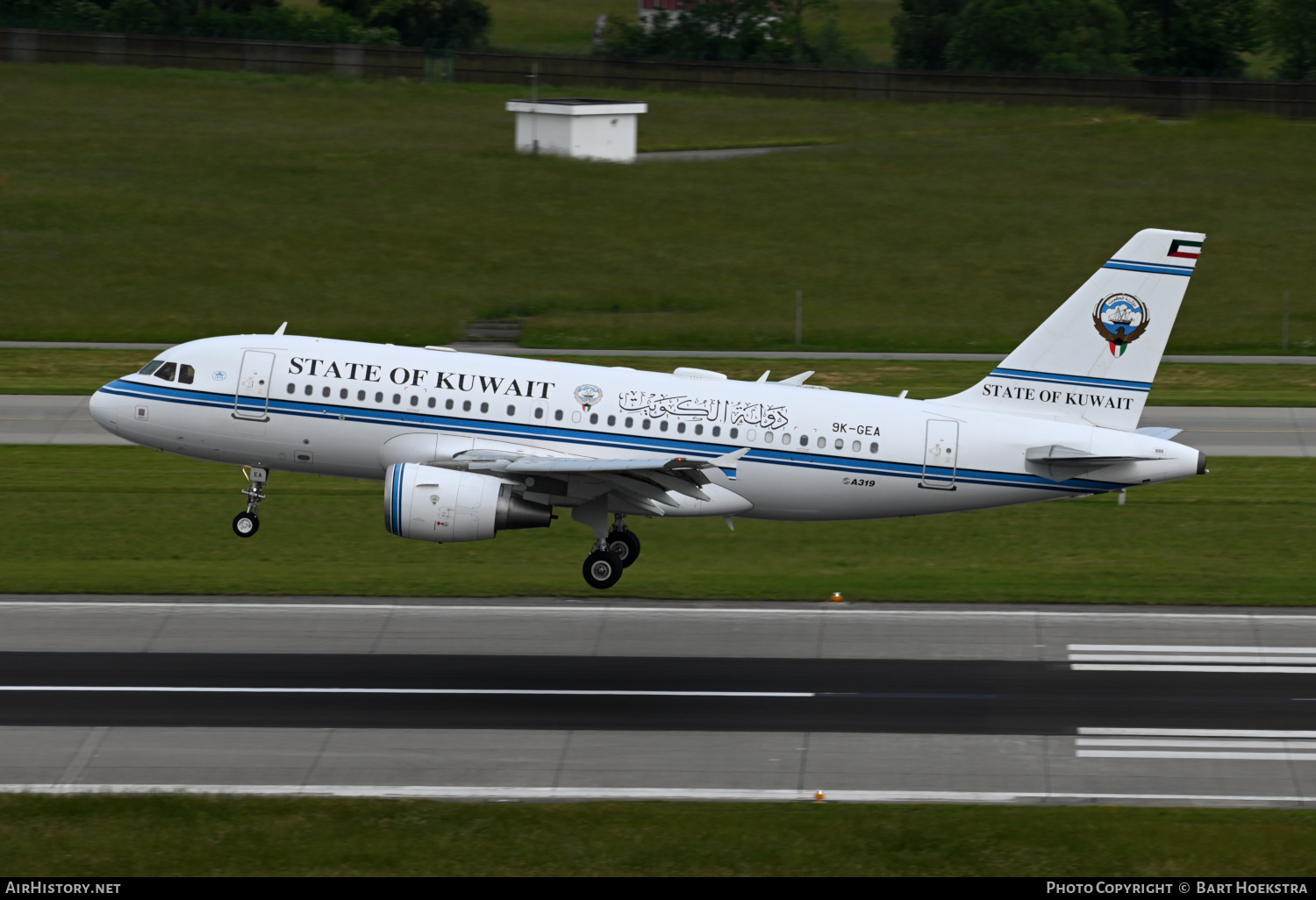 Aircraft Photo of 9K-GEA | Airbus ACJ319 (A319-115/CJ) | State of Kuwait | AirHistory.net #466558