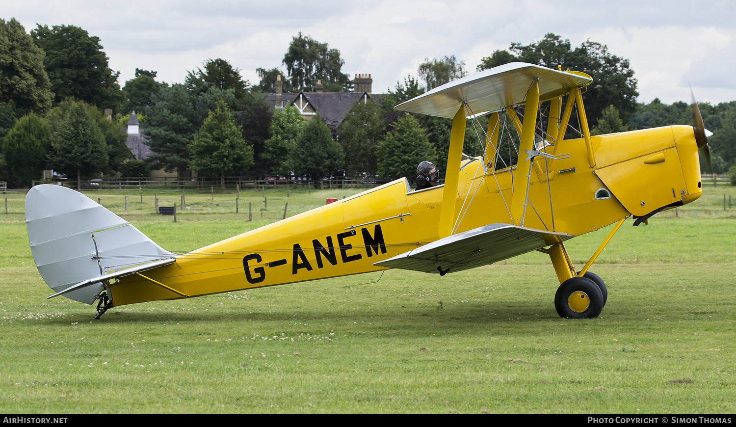 Aircraft Photo of G-ANEM | De Havilland D.H. 82A Tiger Moth II | AirHistory.net #466575
