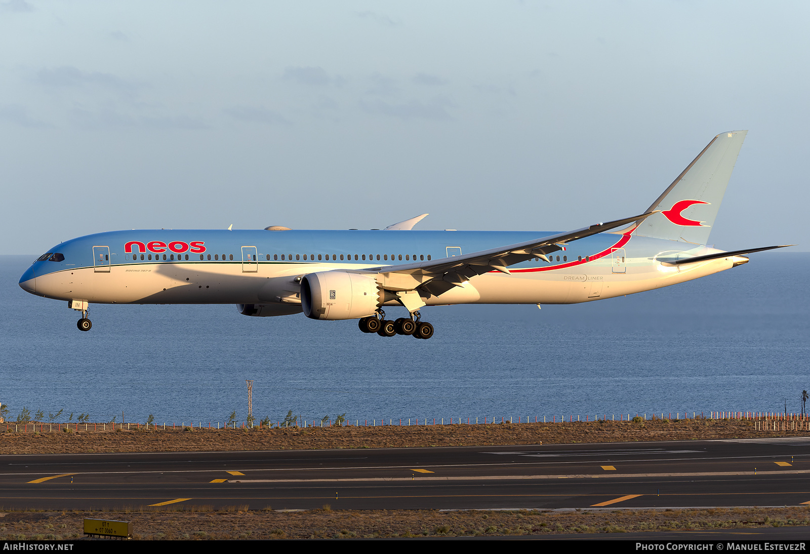 Aircraft Photo of EI-XIN | Boeing 787-9 Dreamliner | Neos | AirHistory.net #466578