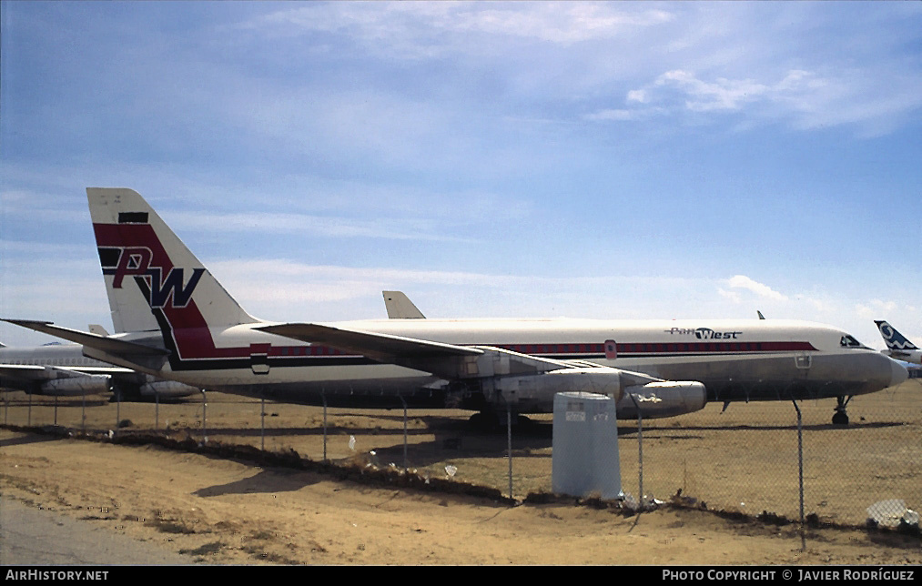 Aircraft Photo of N814AJ | Convair 880 (22-1) | Pan West | AirHistory.net #466595
