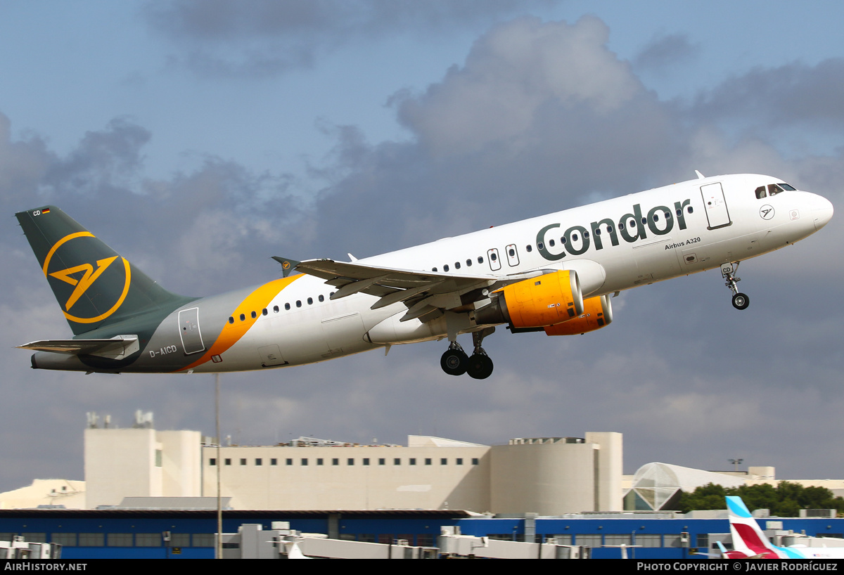 Aircraft Photo of D-AICD | Airbus A320-212 | Condor Flugdienst | AirHistory.net #466596