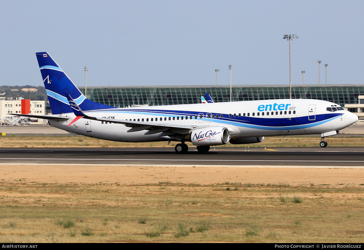 Aircraft Photo of SP-ESK | Boeing 737-8Q8 | Enter Air | AirHistory.net #466598