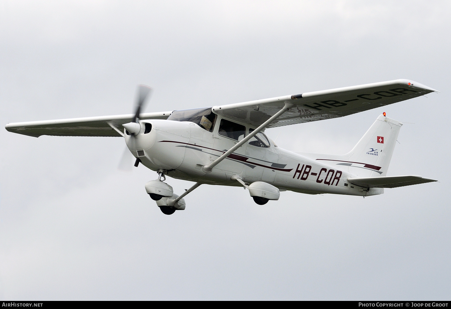 Aircraft Photo of HB-CQR | Cessna 172R Skyhawk | Air Fribourg | AirHistory.net #466610
