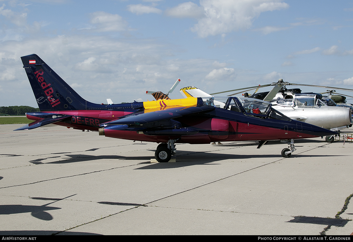 Aircraft Photo of OE-FRB | Dassault-Dornier Alpha Jet A | Red Bull | AirHistory.net #466615