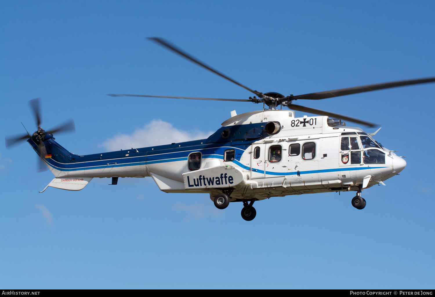 Aircraft Photo of 8201 | Eurocopter AS-532U2 Cougar Mk2 | Germany - Air Force | AirHistory.net #466625