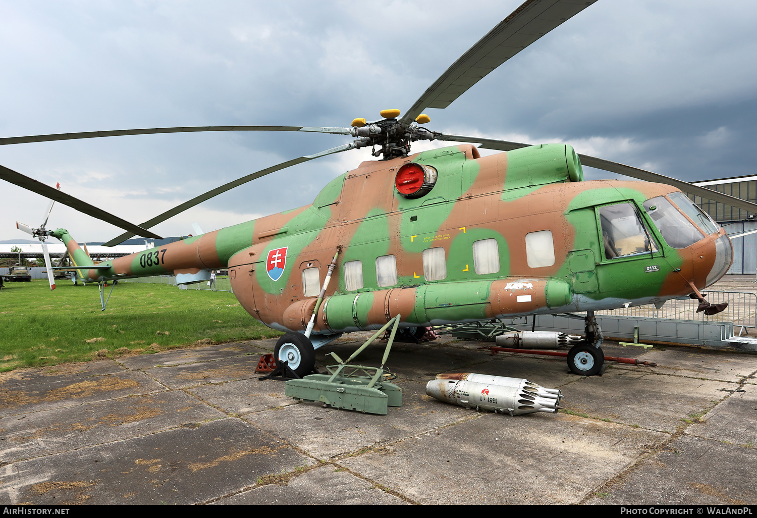Aircraft Photo of 0837 | Mil Mi-8P | Slovakia - Air Force | AirHistory.net #466646