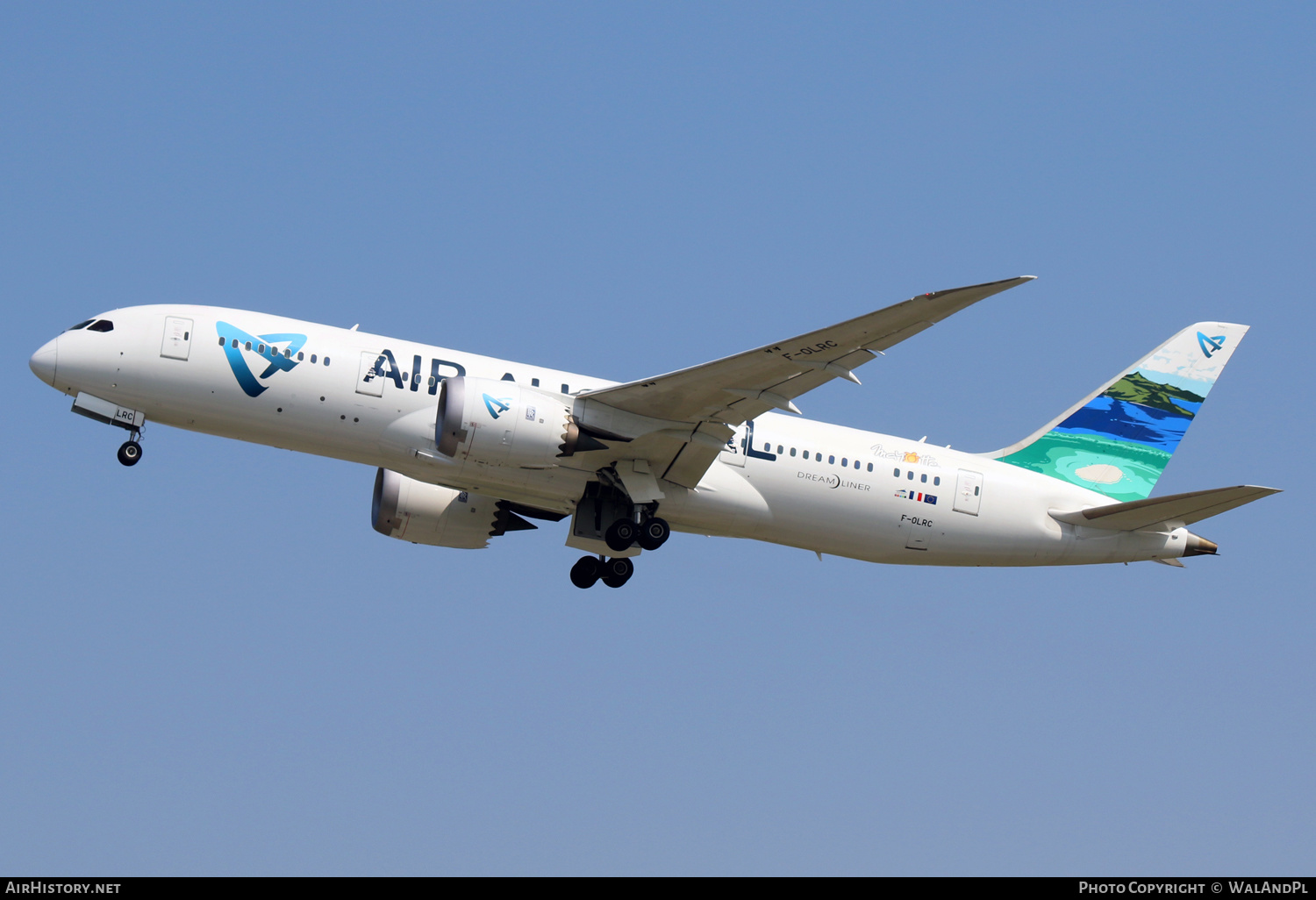 Aircraft Photo of F-OLRC | Boeing 787-8 Dreamliner | Air Austral | AirHistory.net #466649