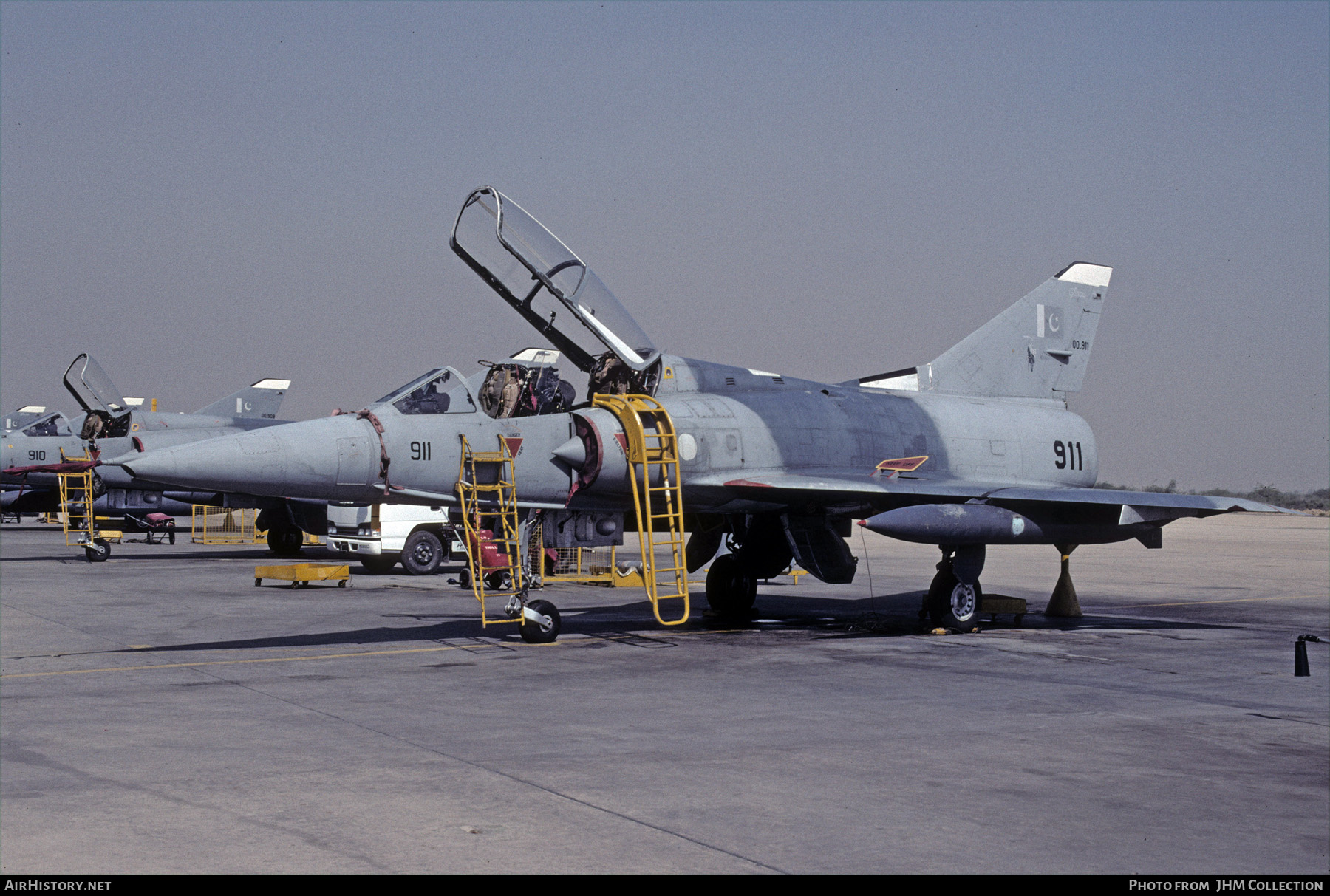 Aircraft Photo of 00-911 | Dassault Mirage IIIBL | Pakistan - Air Force | AirHistory.net #466650