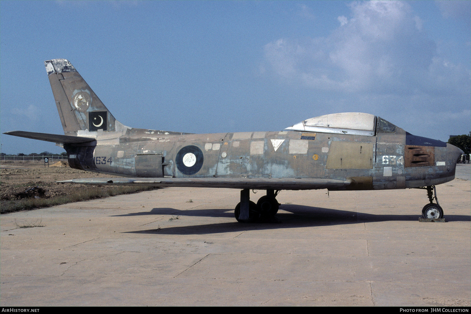 Aircraft Photo of 1634 | Canadair CL-13B Sabre 6 | Pakistan - Air Force | AirHistory.net #466675