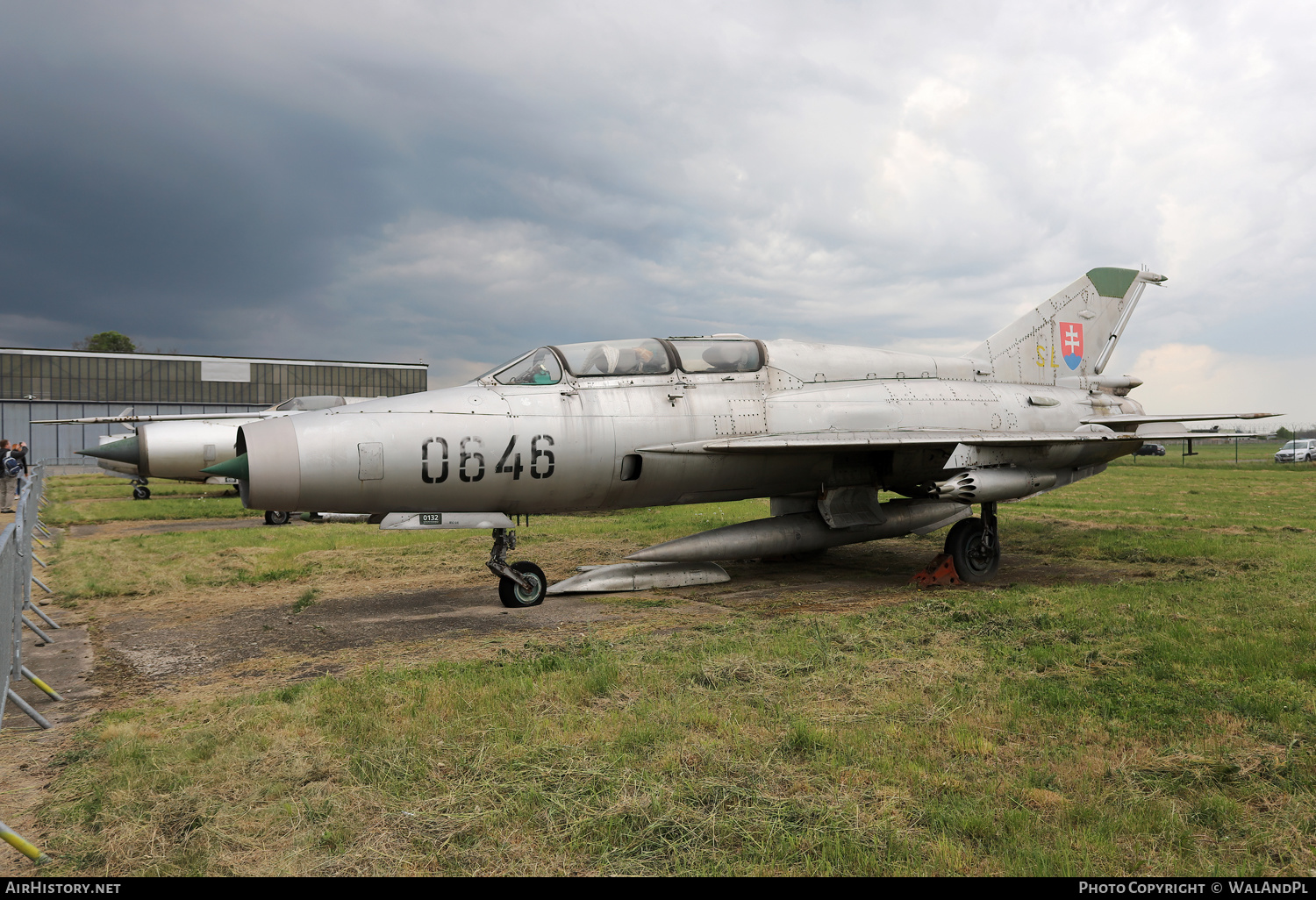 Aircraft Photo of 0646 | Mikoyan-Gurevich MiG-21US | Slovakia - Air Force | AirHistory.net #466676
