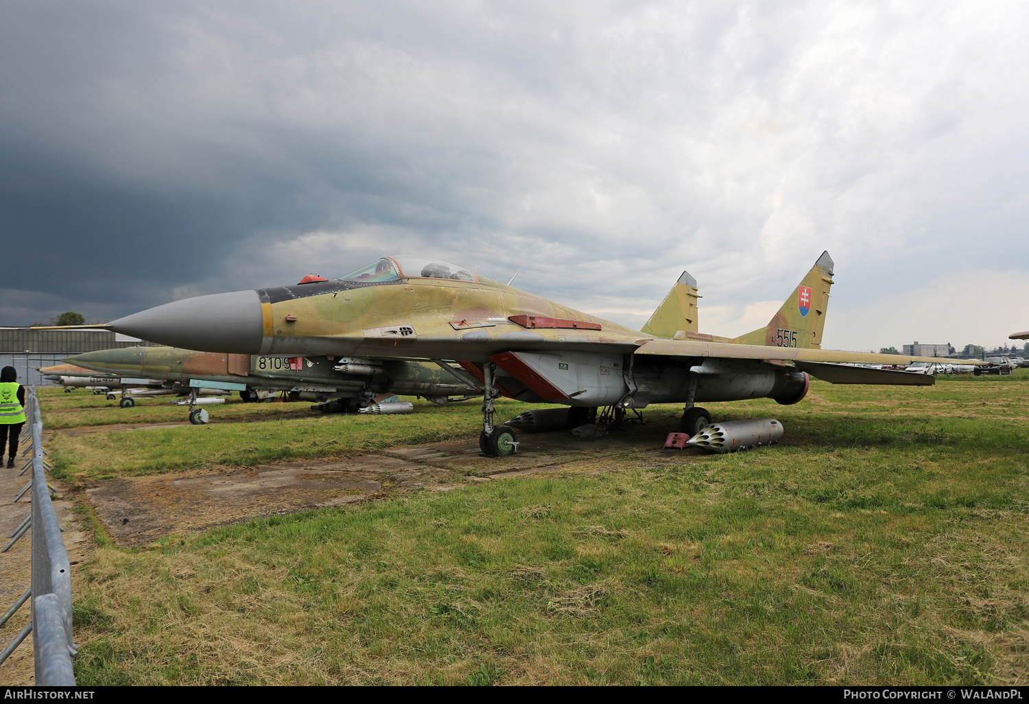 Aircraft Photo of 5515 | Mikoyan-Gurevich MiG-29A (9-12A) | Slovakia - Air Force | AirHistory.net #466679
