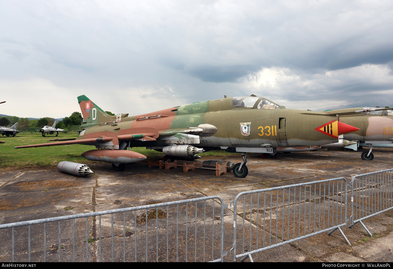 Aircraft Photo of 3311 | Sukhoi Su-22M4 | Slovakia - Air Force | AirHistory.net #466682