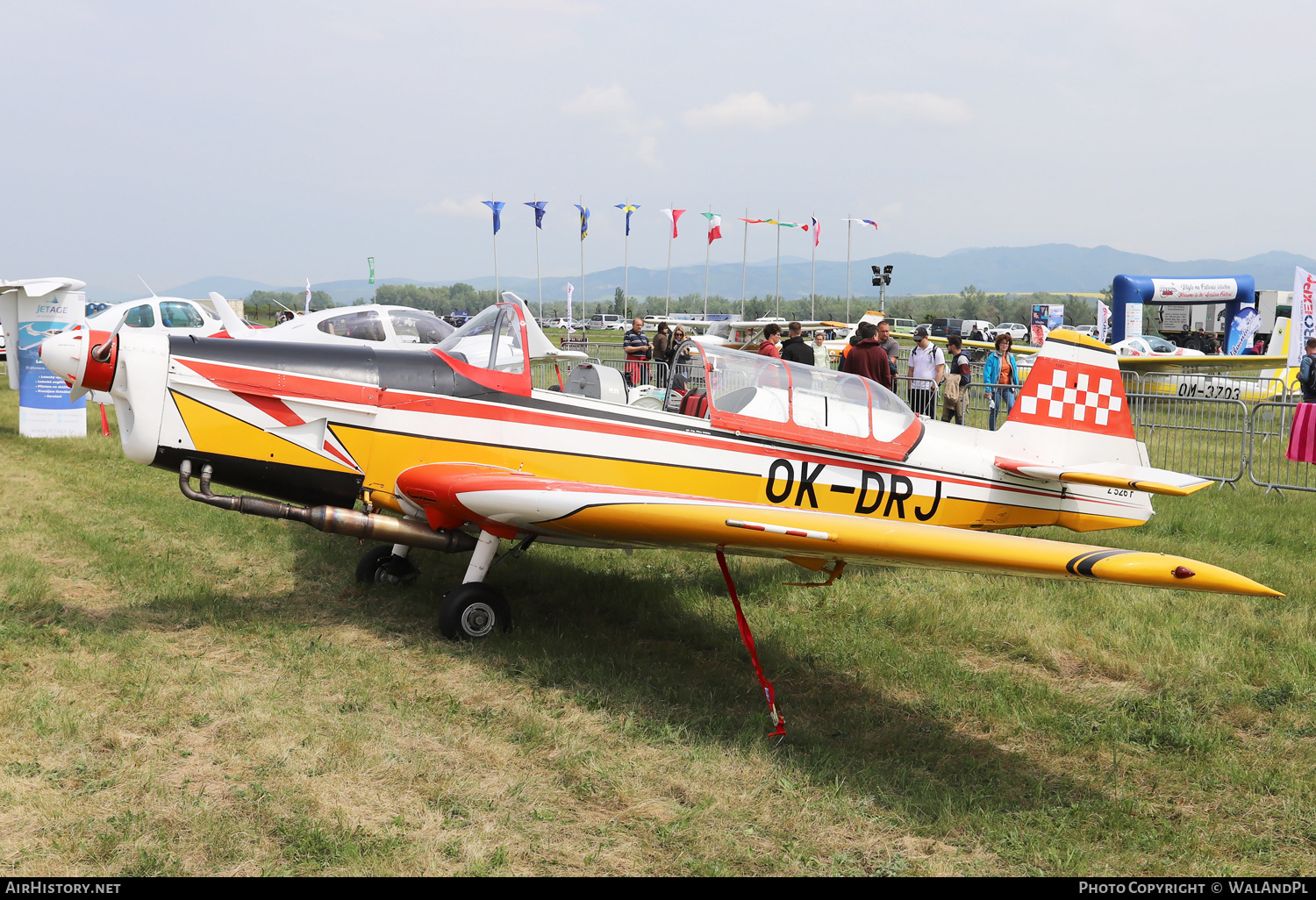 Aircraft Photo of OK-DRJ | Zlin Z-526F Trener Master | AirHistory.net #466686