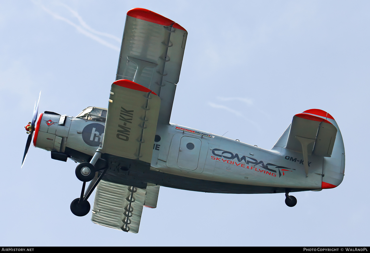 Aircraft Photo of OM-KIK | Antonov An-2R | Compact Skydive & Flying | AirHistory.net #466702
