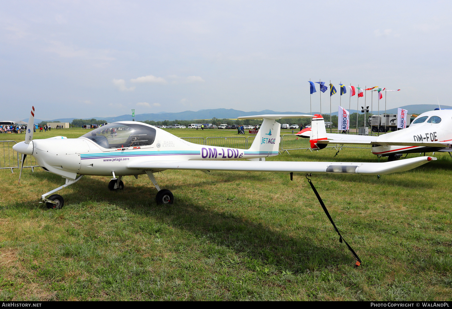 Aircraft Photo of OM-LOV | Diamond DA20-A1 Katana | JetAge | AirHistory.net #466714