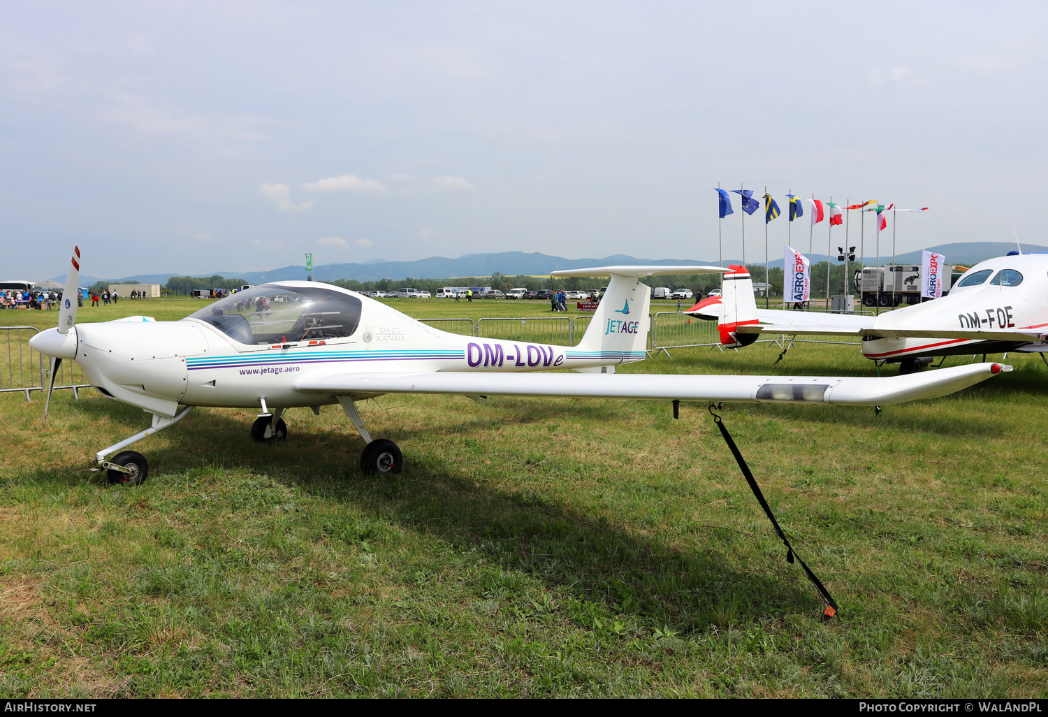 Aircraft Photo of OM-LOV | Diamond DA20A-1 Katana | JetAge | AirHistory.net #466714