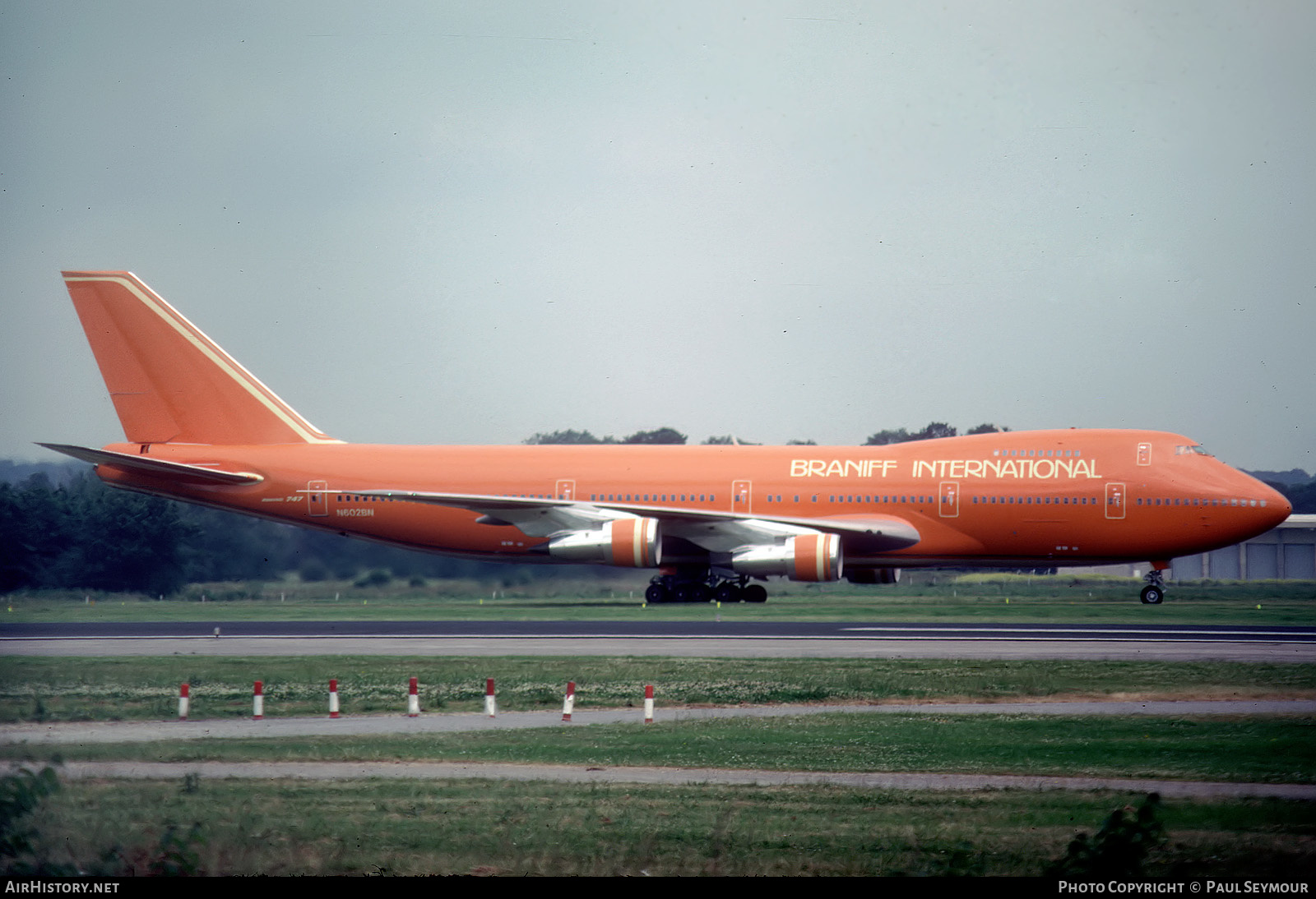 Aircraft Photo of N602BN | Boeing 747-227B | Braniff International Airways | AirHistory.net #466719