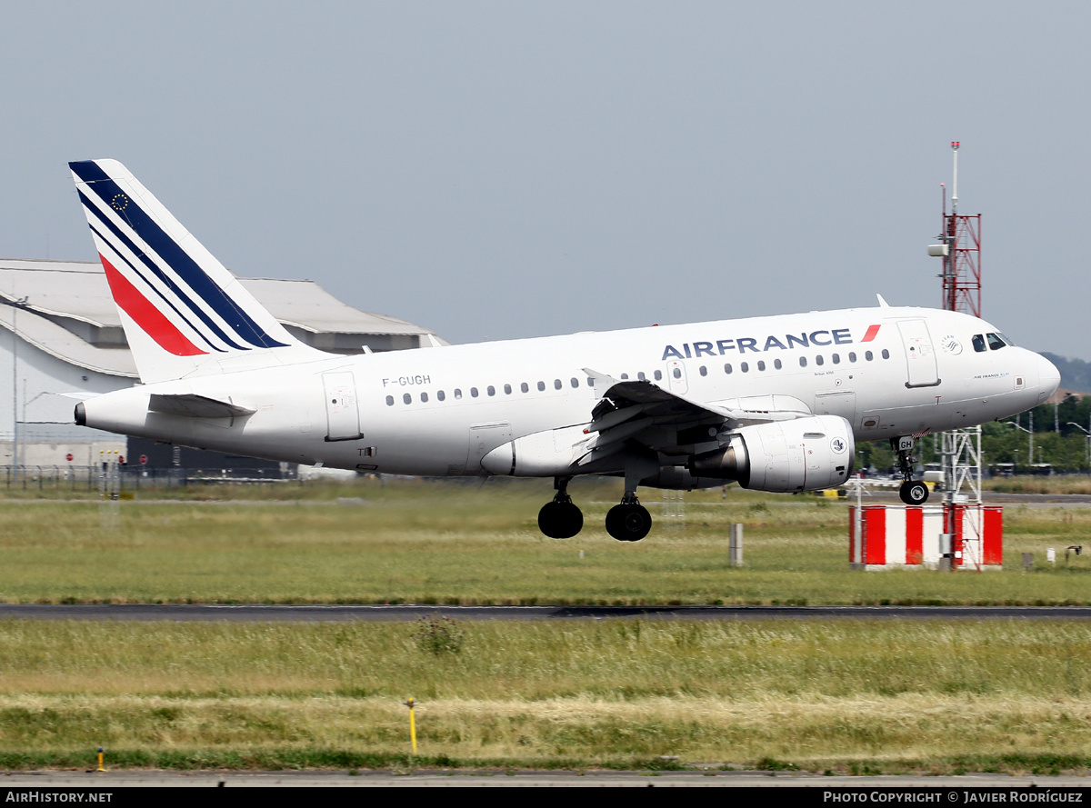 Aircraft Photo of F-GUGH | Airbus A318-111 | Air France | AirHistory.net #466769