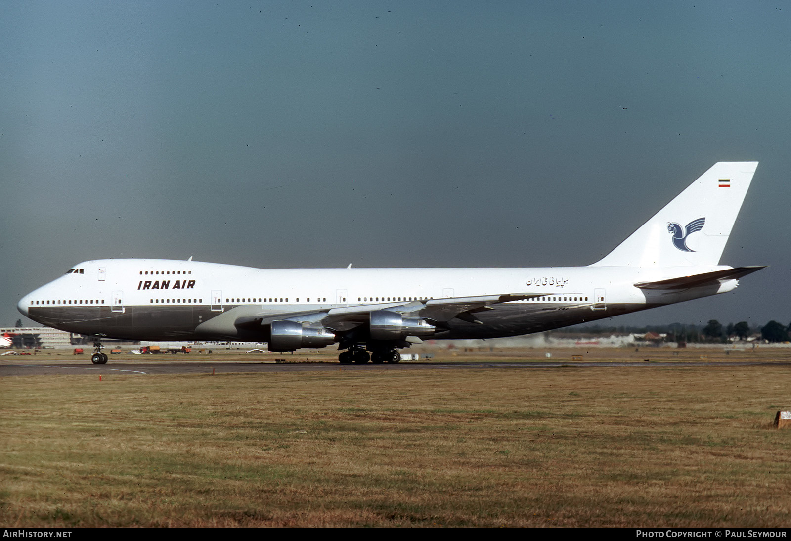 Aircraft Photo of EP-IAM | Boeing 747-186B | Iran Air | AirHistory.net #466781