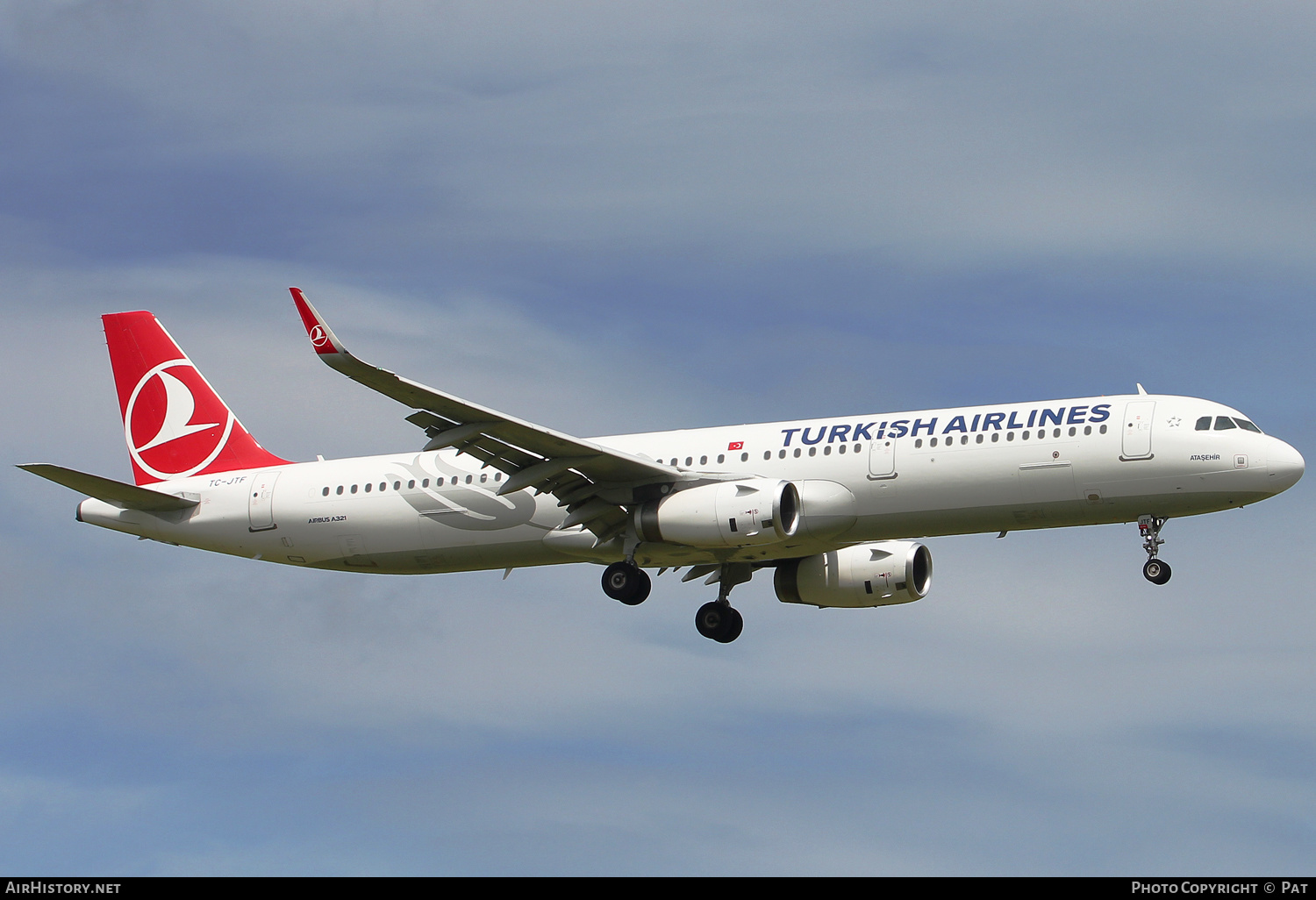 Aircraft Photo of TC-JTF | Airbus A321-231 | Turkish Airlines | AirHistory.net #466785