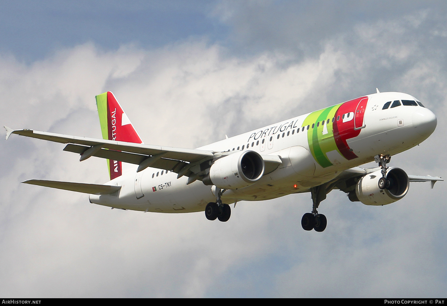 Aircraft Photo of CS-TNY | Airbus A320-214 | TAP Air Portugal | AirHistory.net #466788