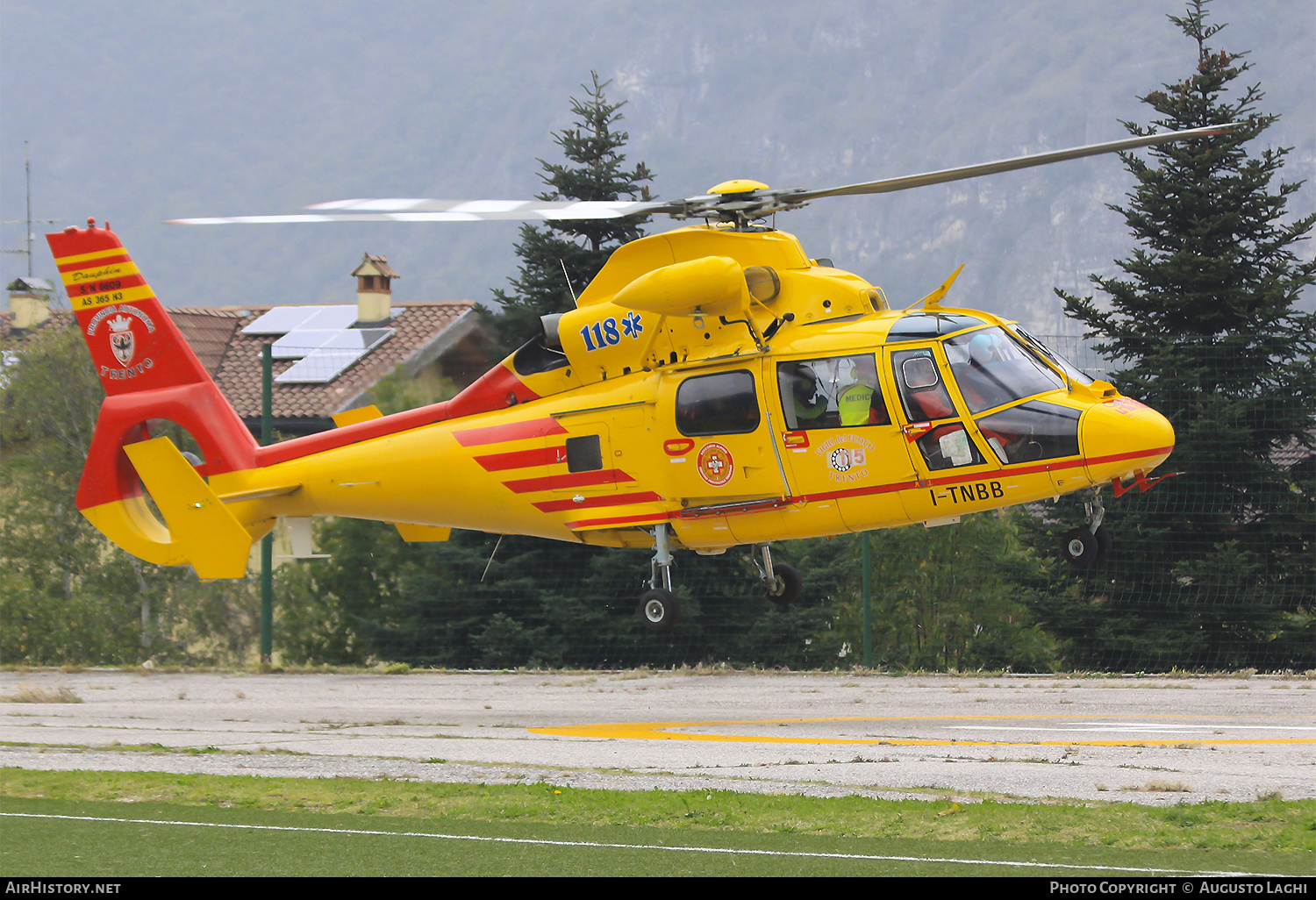 Aircraft Photo of I-TNBB | Eurocopter AS-365N-3 Dauphin 2 | Vigili del Fuoco Trento | AirHistory.net #466809