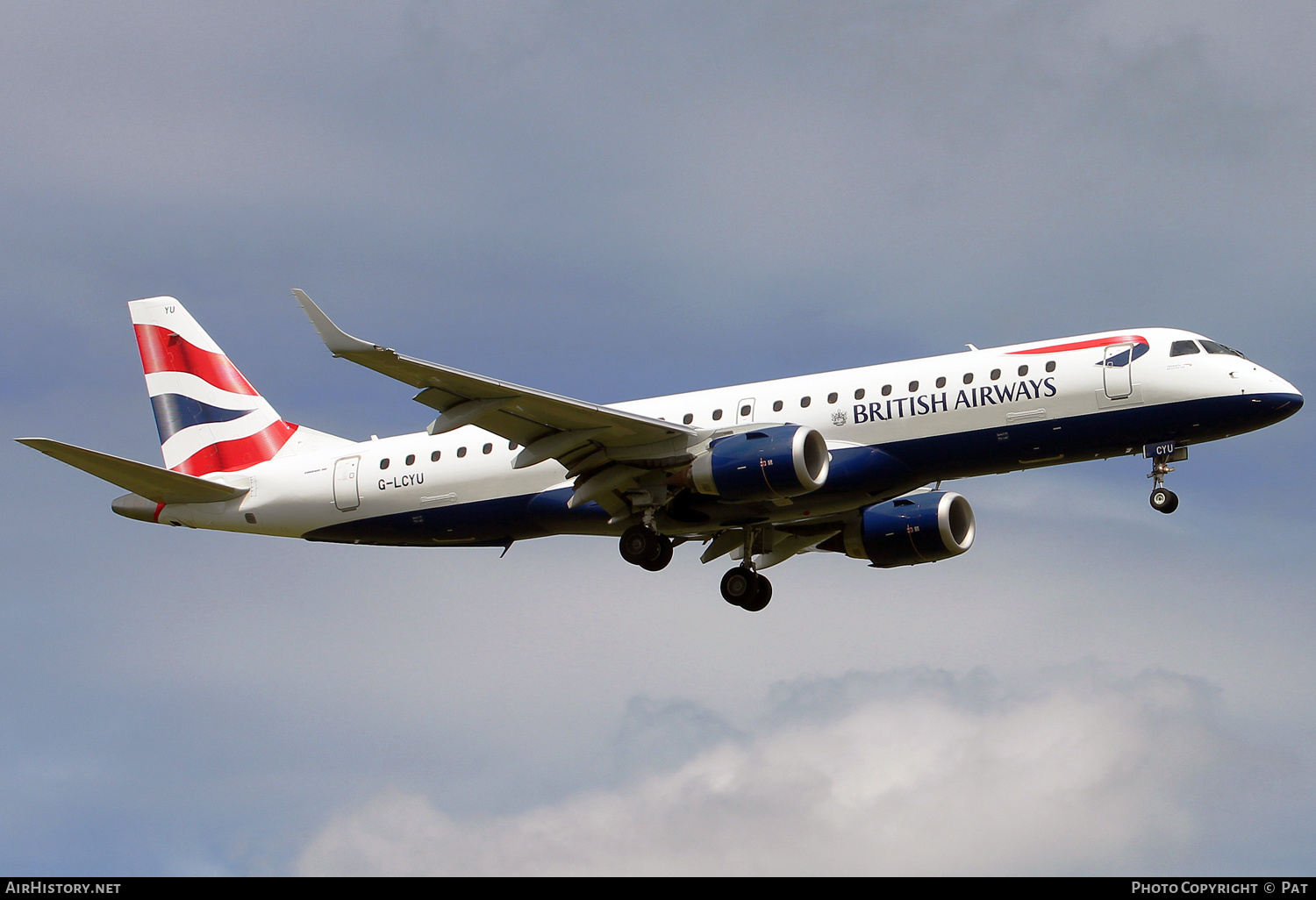 Aircraft Photo of G-LCYU | Embraer 190SR (ERJ-190-100SR) | British Airways | AirHistory.net #466816